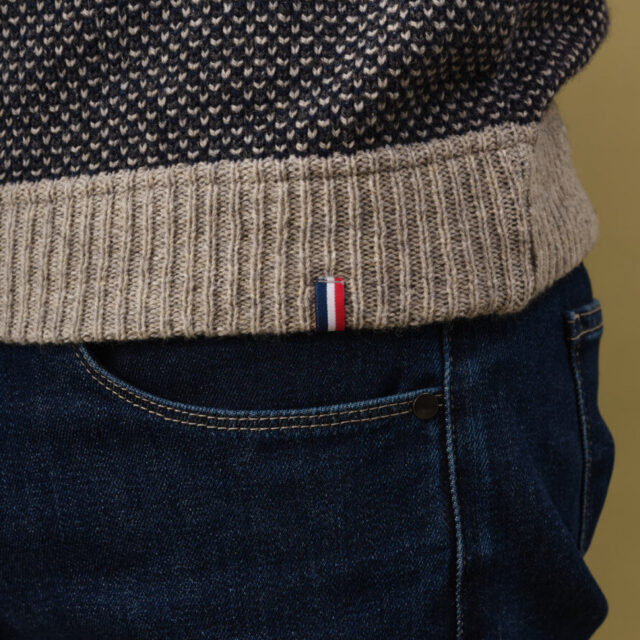 Montlimart - PULL ALENTOUR ANTHRA/GRIS/MARINE