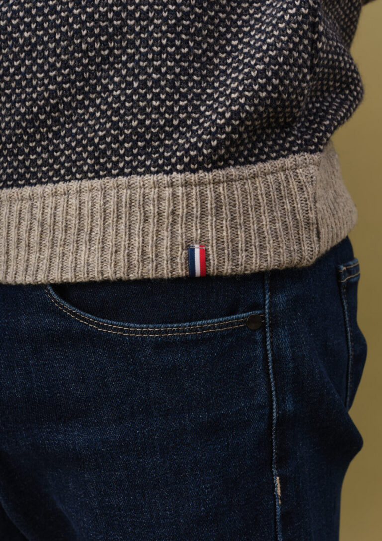 Montlimart - PULL ALENTOUR ANTHRA/GRIS/MARINE