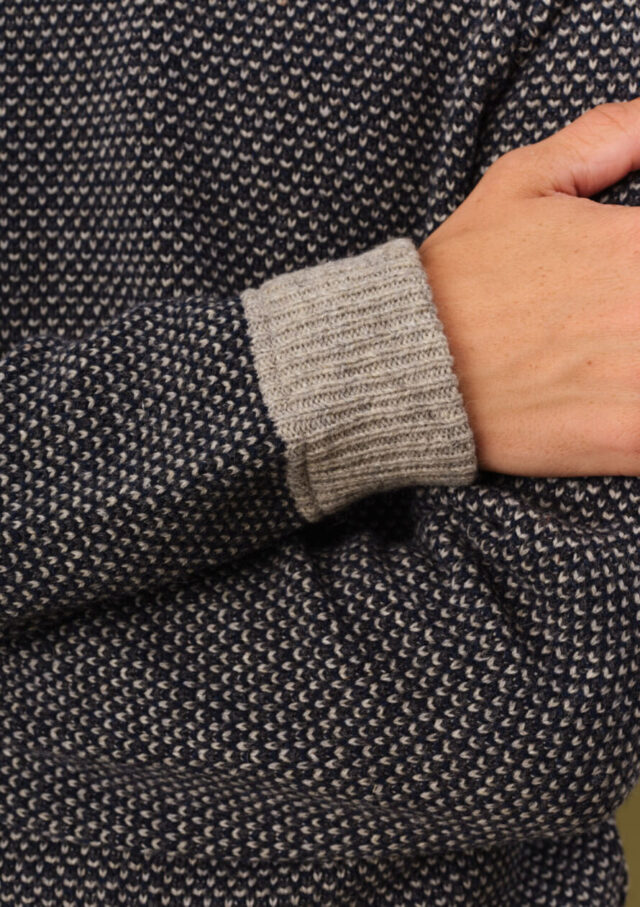 Montlimart - PULL ALENTOUR ANTHRA/GRIS/MARINE