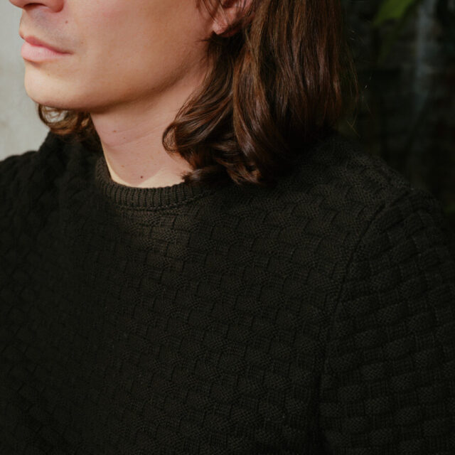 Montlimart - PULL DAMIER NOIR