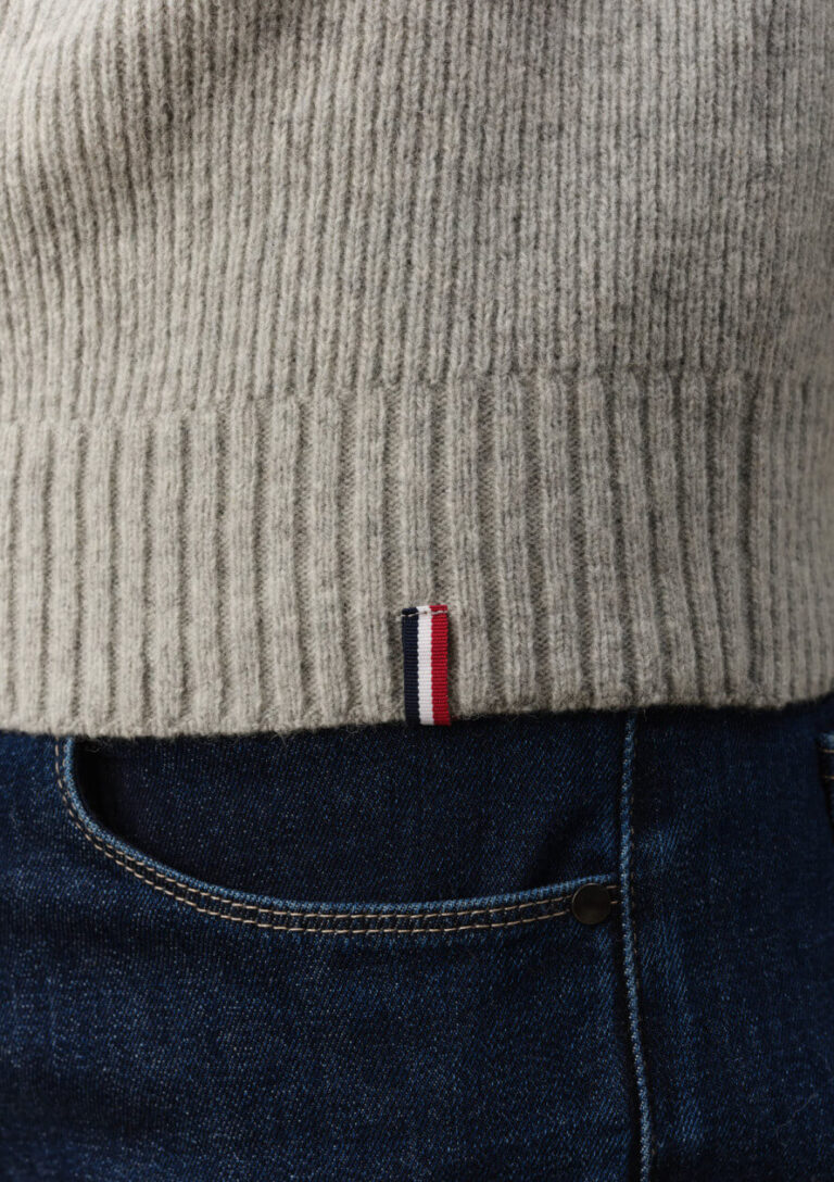 Montlimart - PULL LIBRE GRIS CLAIR