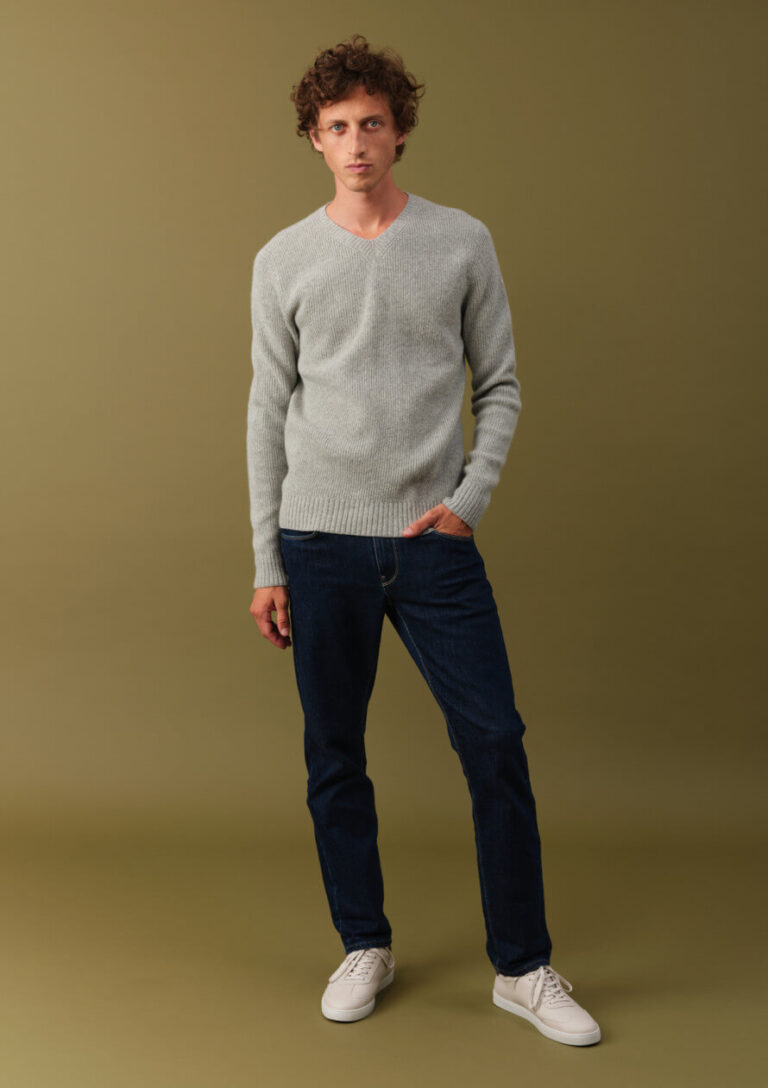 Montlimart - PULL LIBRE GRIS CLAIR