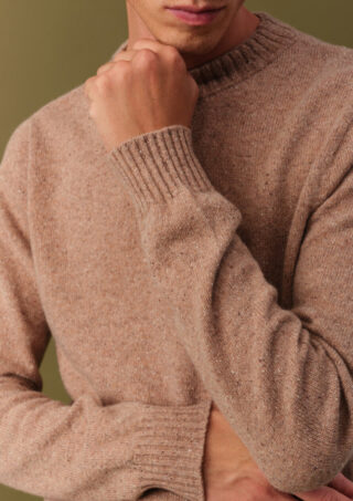 Pull Massif Beige par la marque Montlimart Montlimart - Pull Massif Beige