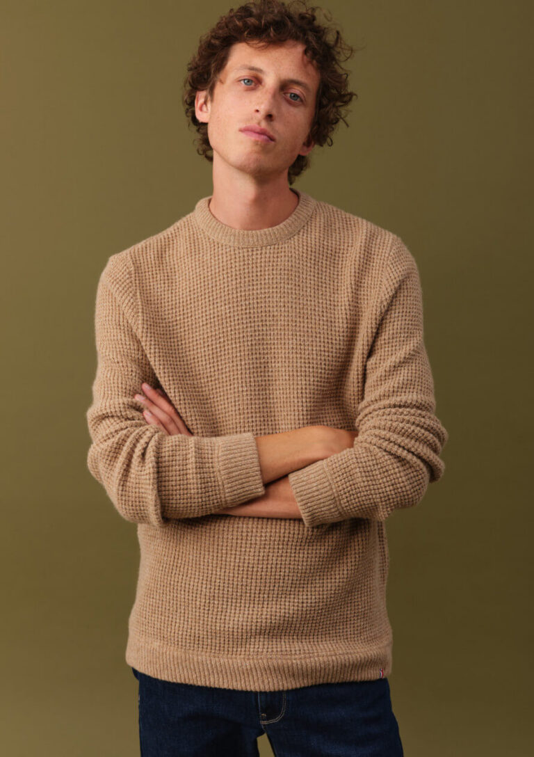 Montlimart - PULL ORIGINE BEIGE