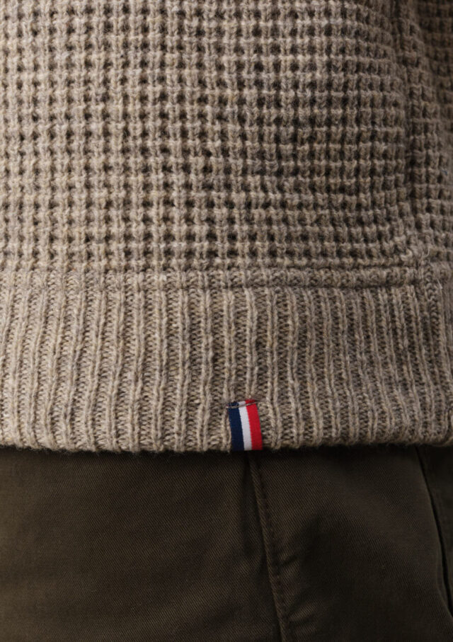 Montlimart - PULL ORIGINE GRIS CLAIR