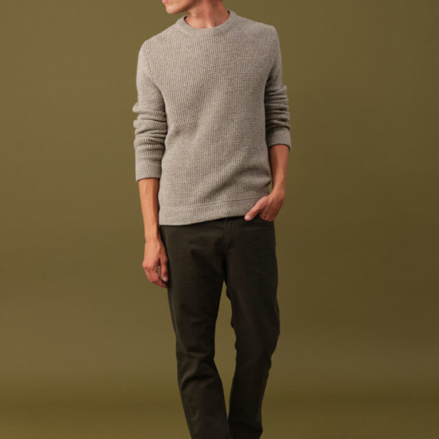 Montlimart - PULL ORIGINE GRIS CLAIR