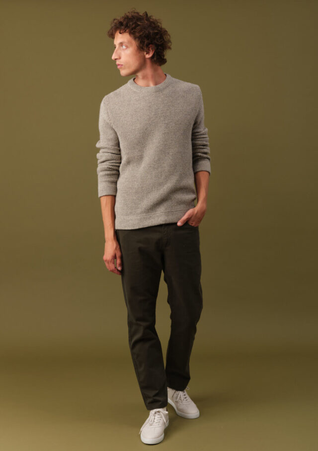 Montlimart - PULL ORIGINE GRIS CLAIR