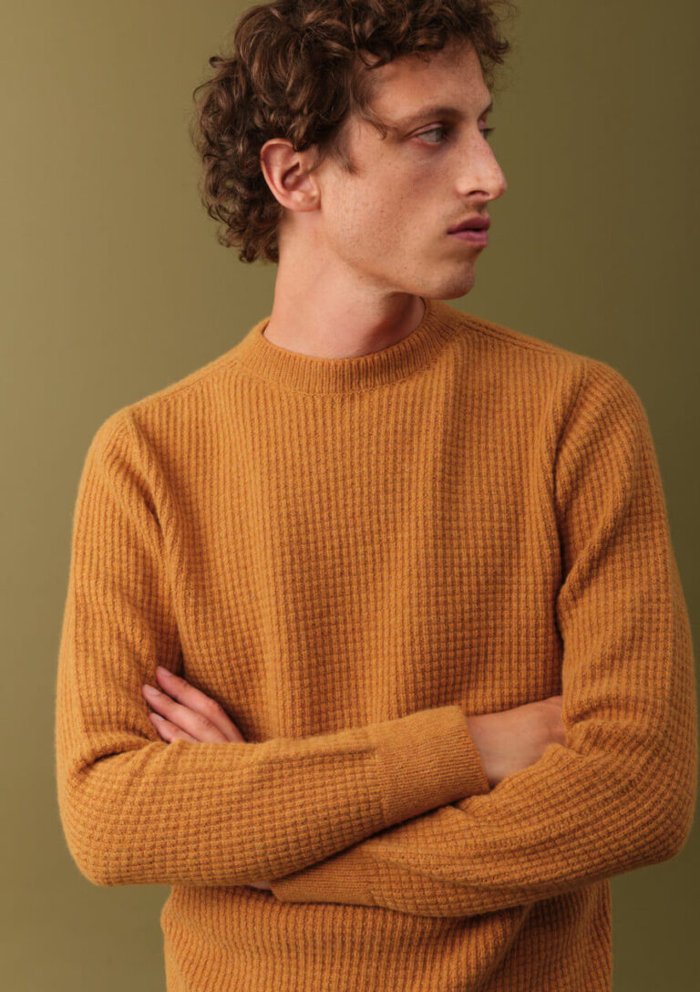 Montlimart - PULL ORIGINE MOUTARDE