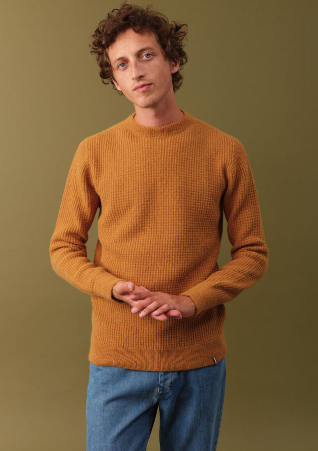 Montlimart - PULL ORIGINE MOUTARDE