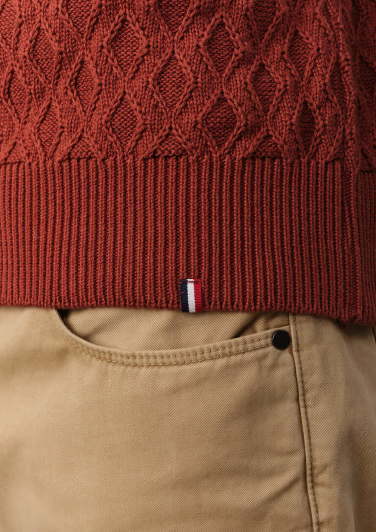 Montlimart - PULL TOMETTE TERRACOTTA