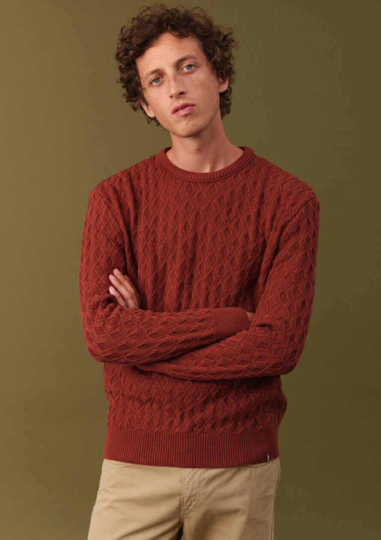 Montlimart - PULL TOMETTE TERRACOTTA