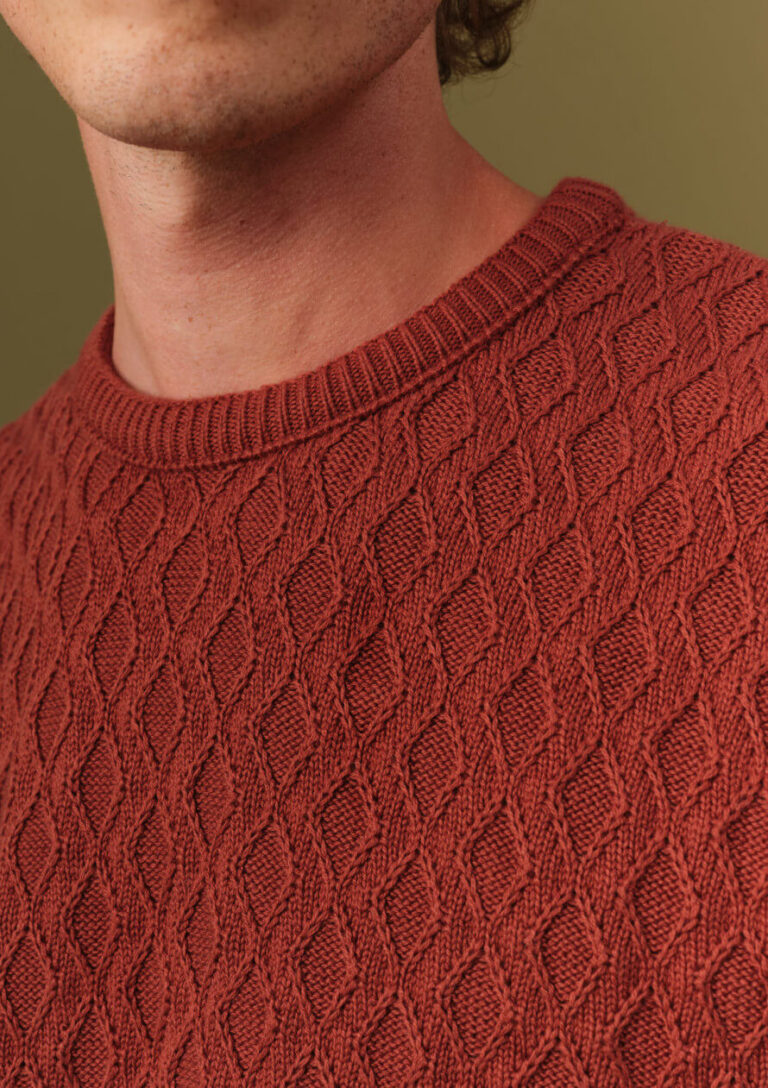 Montlimart - PULL TOMETTE TERRACOTTA