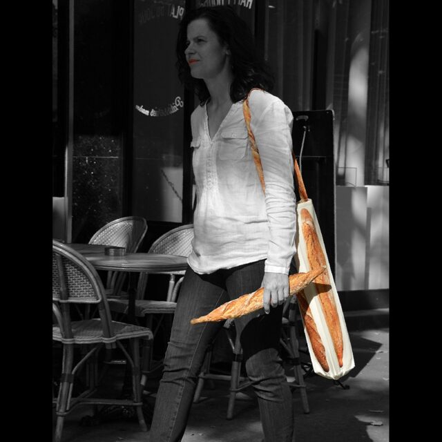 Maron Bouillie - Sac a baguette - sac a pain écologique - Maron Bouillie Paris