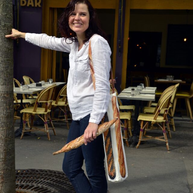 Maron Bouillie - Sac a baguette - sac a pain écologique - Maron Bouillie Paris