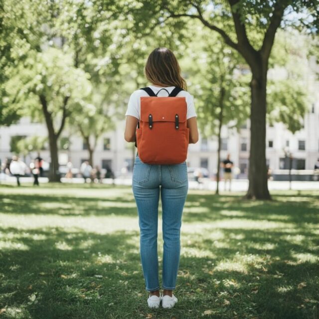 Saint-Lazare - Sac à dos Made in France - Paul rouille