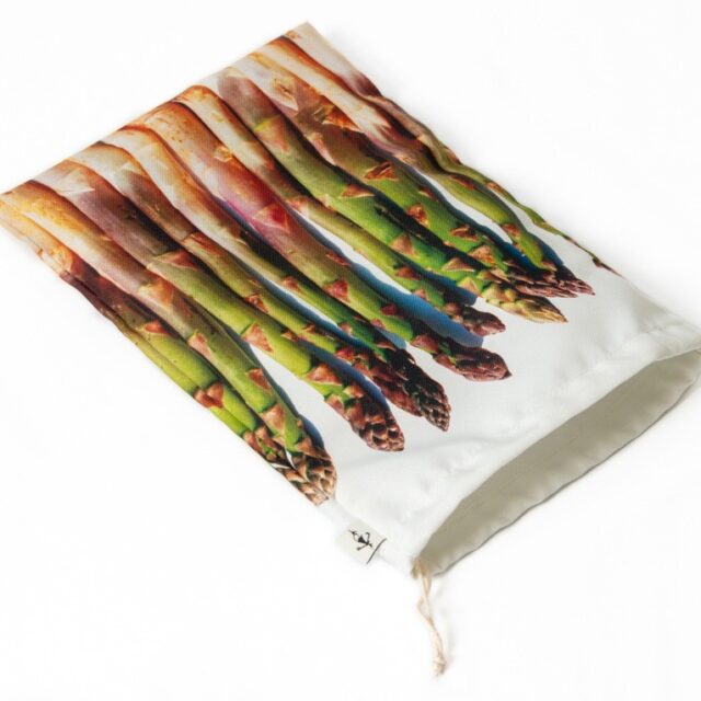 Maron Bouillie - Sac réutilisable pour le vrac - sac Asperges - Maron Bouillie