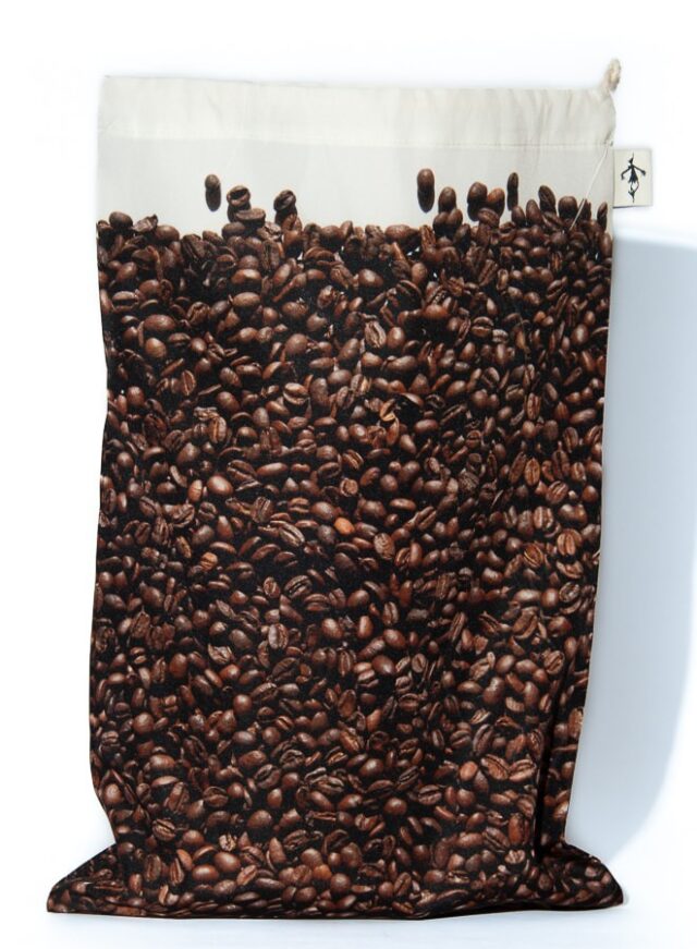 Maron Bouillie - Sac réutilisable pour le vrac - sac Café - Maron Bouillie