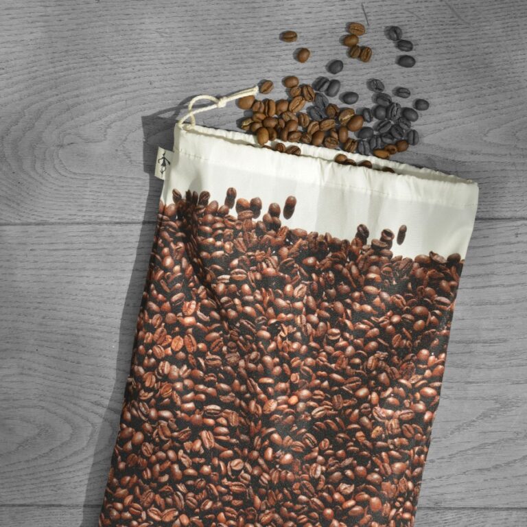 Maron Bouillie - Sac réutilisable pour le vrac - sac Café - Maron Bouillie