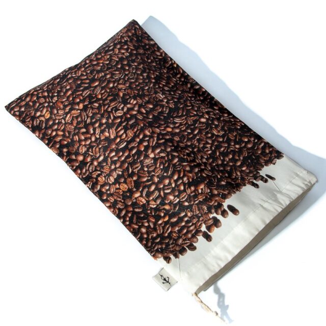 Maron Bouillie - Sac réutilisable pour le vrac - sac Café - Maron Bouillie