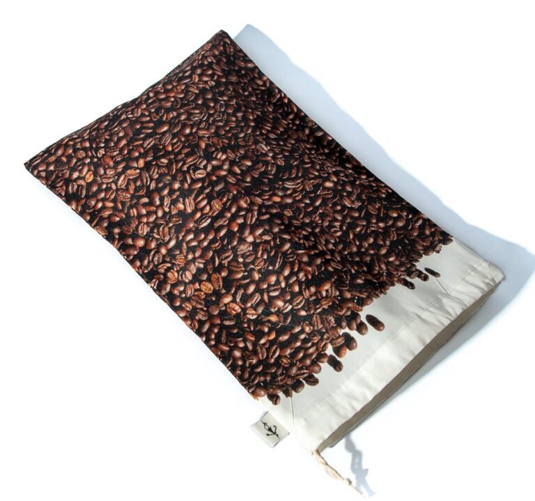 Maron Bouillie - Sac réutilisable pour le vrac - sac Café - Maron Bouillie
