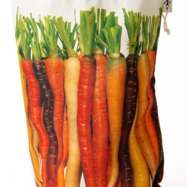 Maron Bouillie - Sac réutilisable pour le vrac - sac Carottes - Maron Bouillie