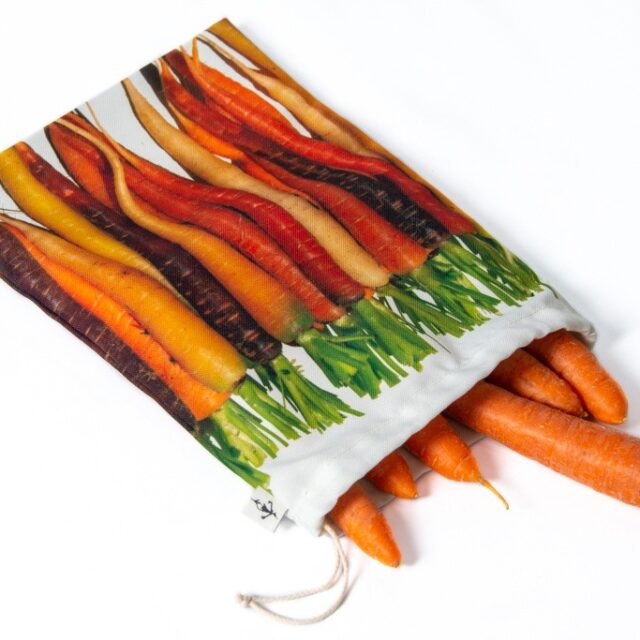 Maron Bouillie - Sac réutilisable pour le vrac - sac Carottes - Maron Bouillie