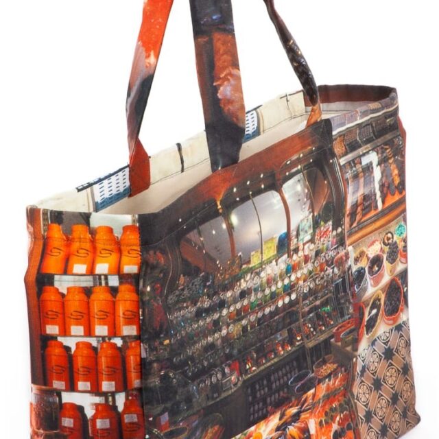 Maron Bouillie - Sac Cabas Paris rétro Le Confiseur d'Auteuil Maron Bouillie