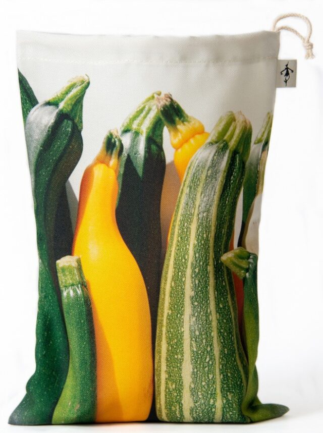 Maron Bouillie - Sac réutilisable pour le vrac - sac Courgettes - Maron Bouillie