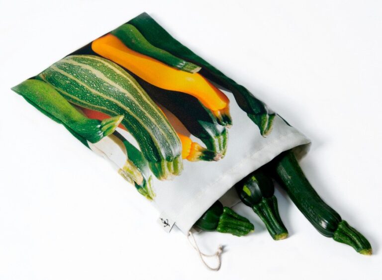 Maron Bouillie - Sac réutilisable pour le vrac - sac Courgettes - Maron Bouillie