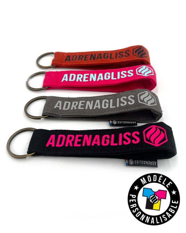 Adrenagliss - porte clés customisable – FABRIQUÉ EN FRANCE