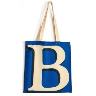 Maron Bouillie - Sac shopping alphabet lettre B  made France Abécédaire Maron Bouillie