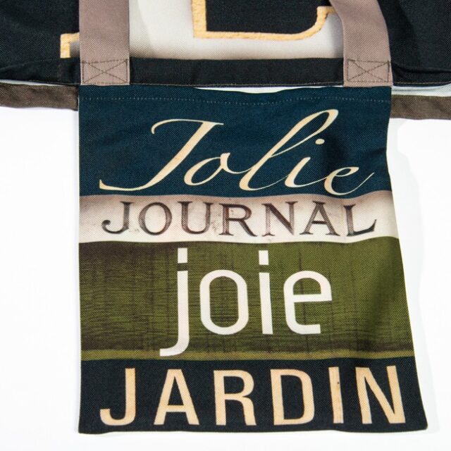 Maron Bouillie - Sac shopping alphabet lettre J - made France Abécédaire Maron Bouillie