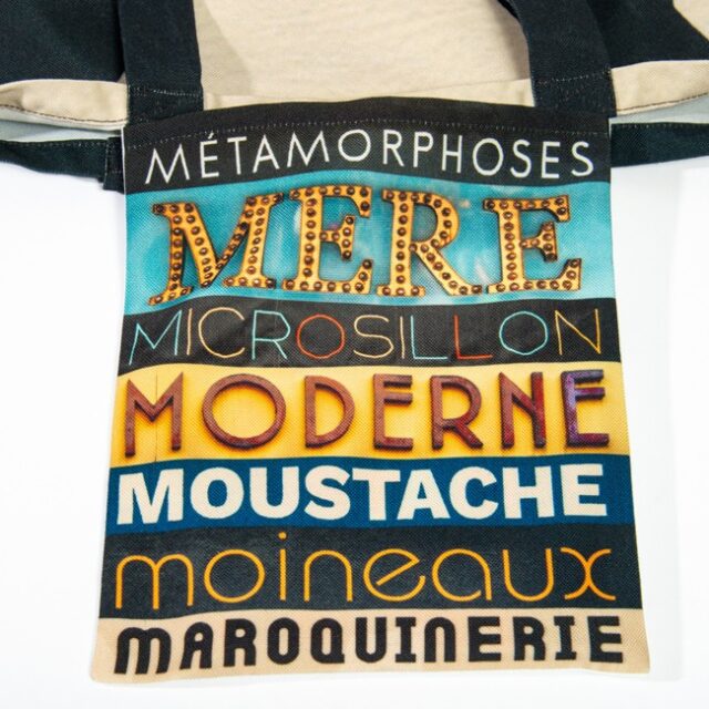 Maron Bouillie - Sac shopping alphabet lettre M - made France Abécédaire Maron Bouillie