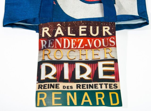 Maron Bouillie - Sac shopping alphabet lettre R - made France Abécédaire Maron Bouillie