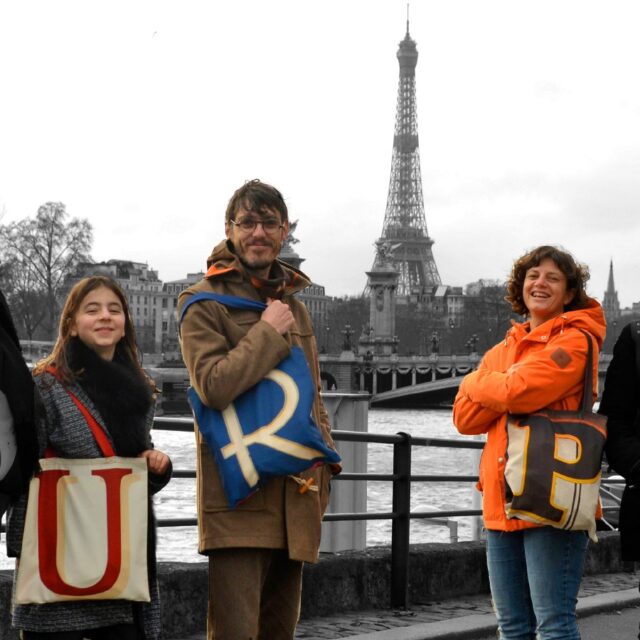 Maron Bouillie - Sac shopping alphabet lettre R - made France Abécédaire Maron Bouillie