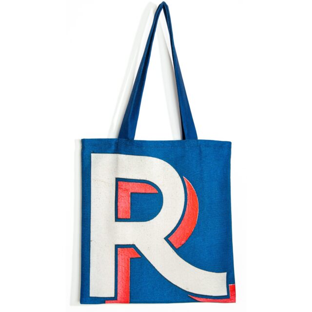 Maron Bouillie - Sac shopping alphabet lettre R - made France Abécédaire Maron Bouillie