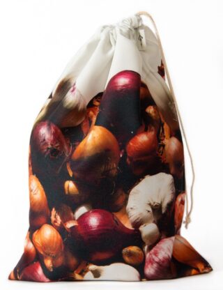 Maron Bouillie - Sac réutilisable pour le vrac – sac Oignons – Maron Bouillie