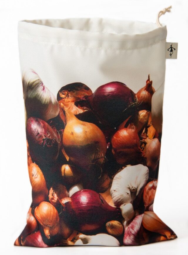 Maron Bouillie - Sac réutilisable pour le vrac - sac Oignons - Maron Bouillie