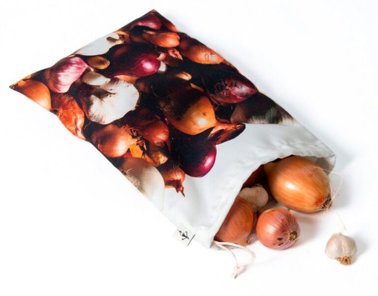 Maron Bouillie - Sac réutilisable pour le vrac - sac Oignons - Maron Bouillie