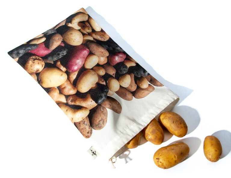 Maron Bouillie - Sac à vrac Pommes de terre réutilisable - Maron Bouillie