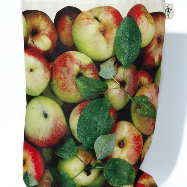 Maron Bouillie - Sac réutilisable pour le vrac - sac à vrac Pommes