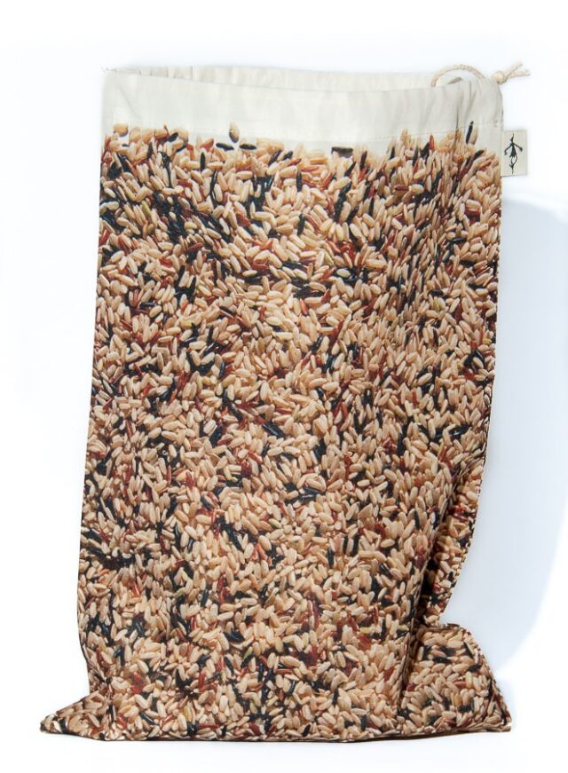 Maron Bouillie - Sac à vrac réutilisable Riz - Maron Bouillie