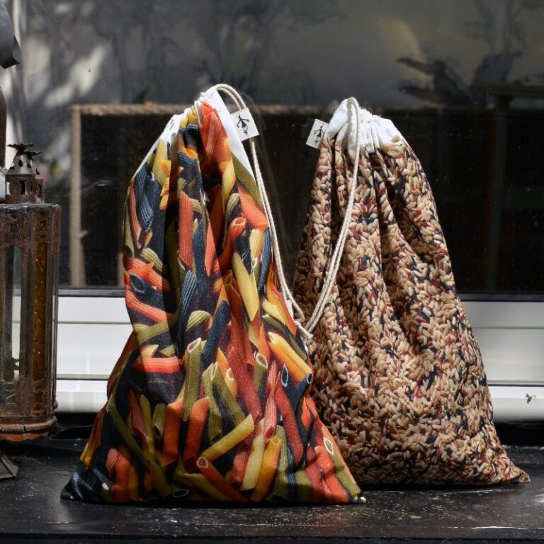 Maron Bouillie - Sac à vrac réutilisable Riz - Maron Bouillie