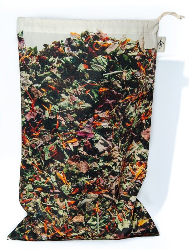 Maron Bouillie - Sac réutilisable pour le vrac - sac Tisanes - Maron Bouillie