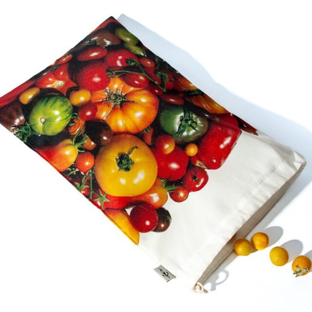 Maron Bouillie - Sac réutilisable pour le vrac - sac Tomates - Maron Bouillie