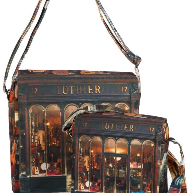 Maron Bouillie - Sacoche Luthier musique -  Paris rétro - Maron Bouillie