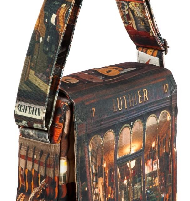 Maron Bouillie - Sacoche Luthier musique -  Paris rétro - Maron Bouillie