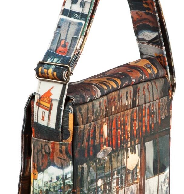 Maron Bouillie - Sacoche Luthier musique -  Paris rétro - Maron Bouillie