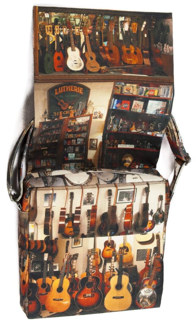 Maron Bouillie - Sacoche Luthier musique -  Paris rétro - Maron Bouillie