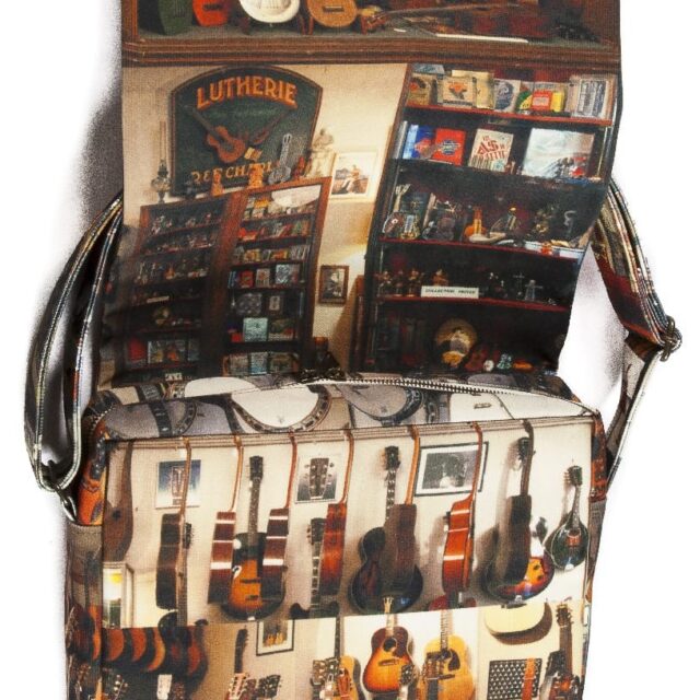 Maron Bouillie - Sacoche Luthier musique -  Paris rétro - Maron Bouillie